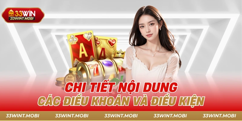 Chi tiết nội dung các điều khoản và điều kiện